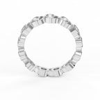 Bezel Setting Round Shape Diamond Ring