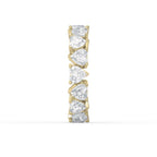 Luxury Heart Shape Diamond Eternity Ring