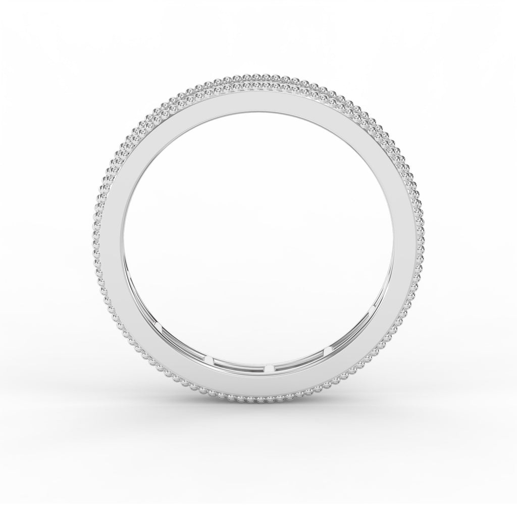 Migraine Detailing Alternating Baguette Cut Ring