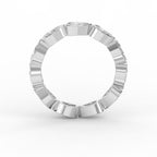 Bezel Set Pear Cut Diamond Ring