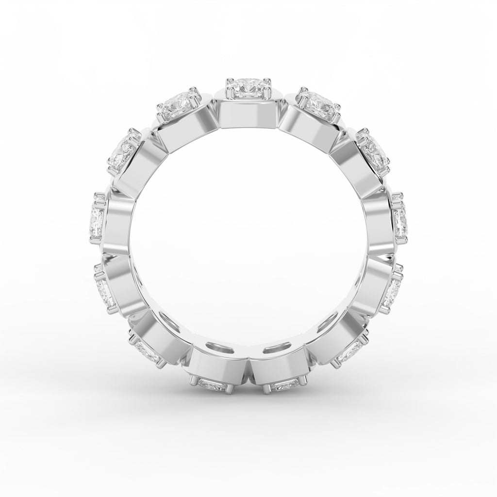 Timeless Luxury Eterna Cushion Square Diamond Ring