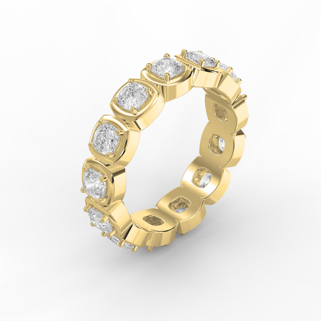 Timeless Luxury Eterna Cushion Square Diamond Ring