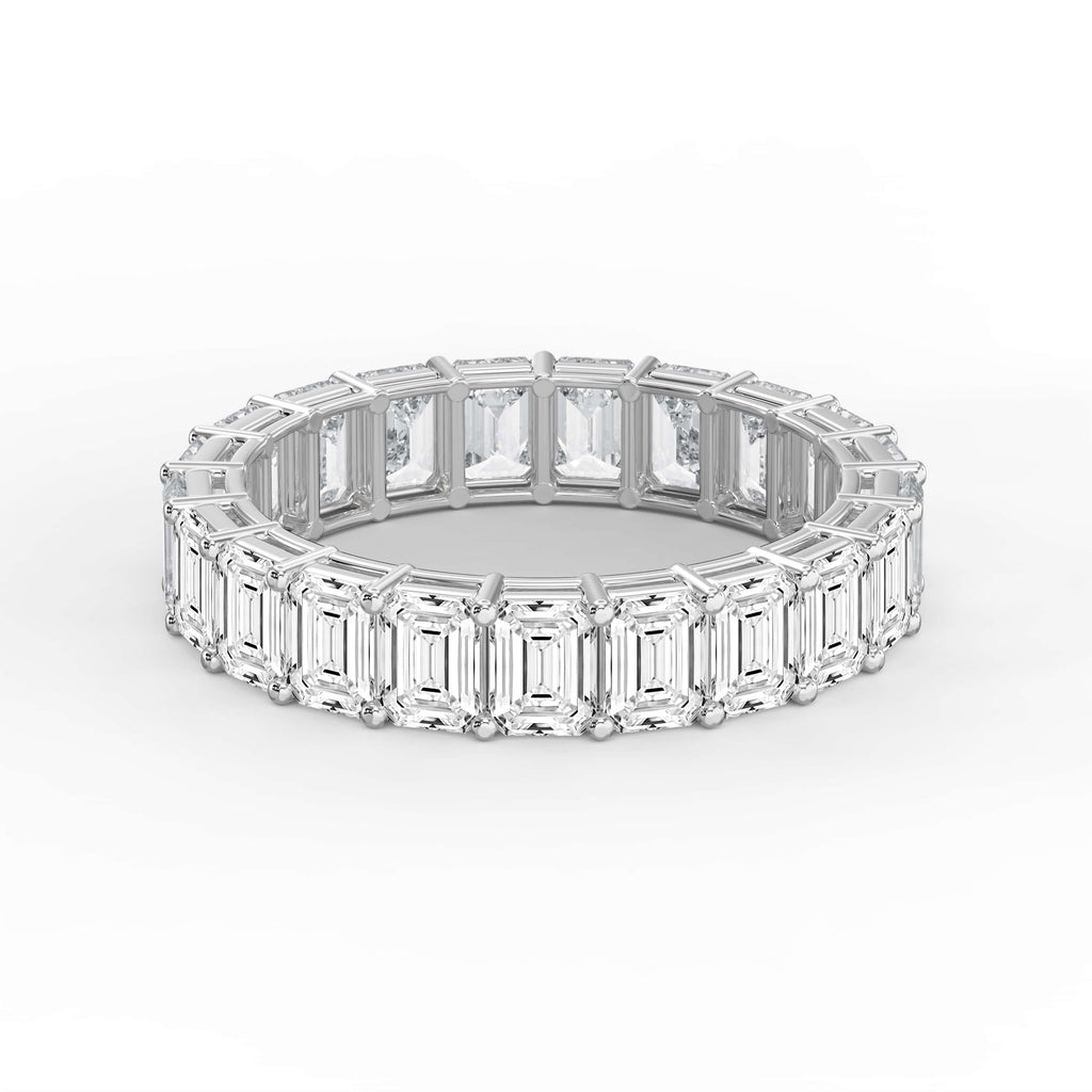 Timeless Luxury Emerald Shape Diamond Ring