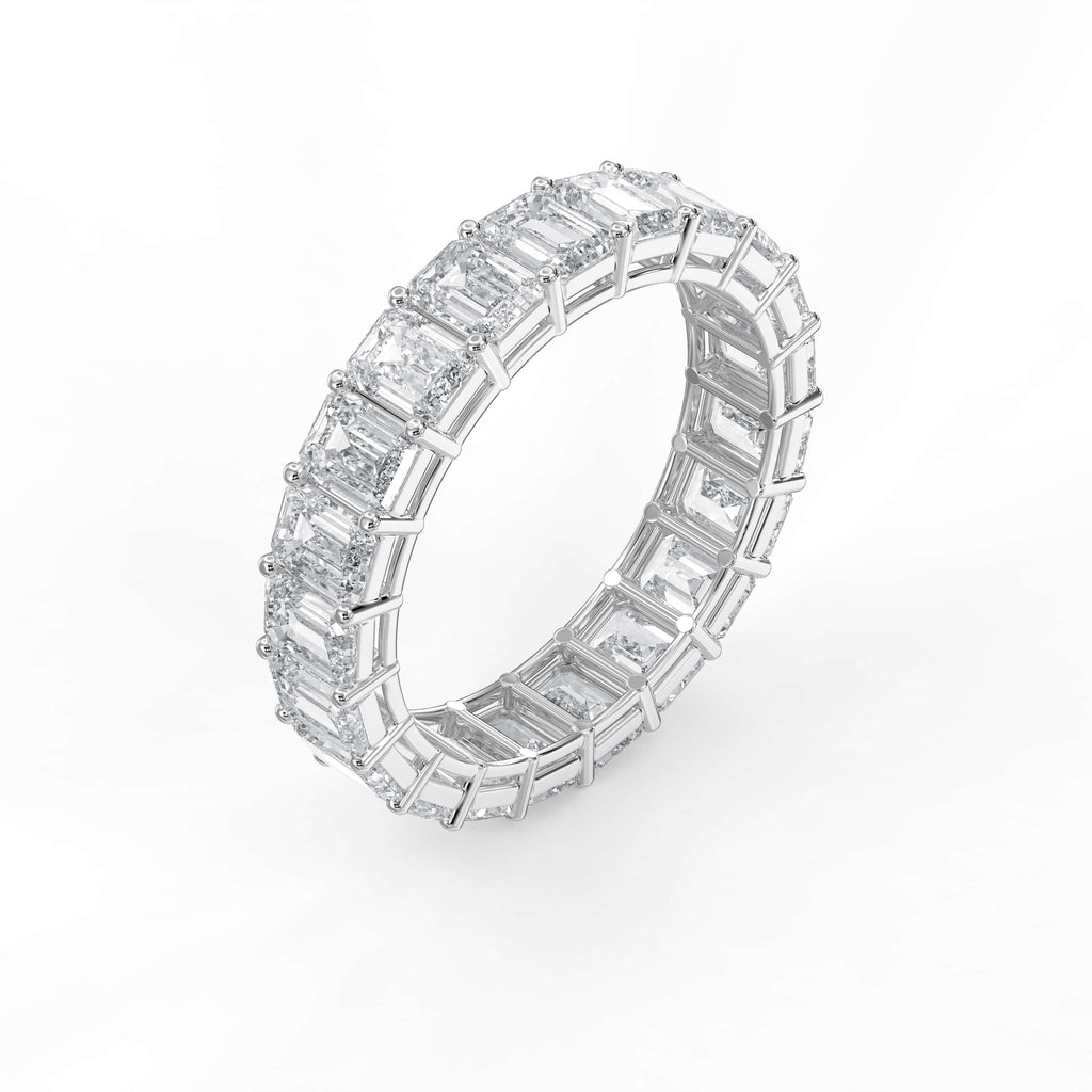 Timeless Luxury Emerald Shape Diamond Ring