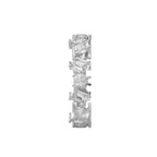 Two Shape Diamond Full Circle Ring