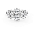 Luxury Statement Floral Diamond Design Fashion Ring