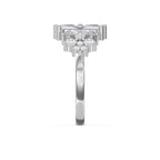 Luxury Statement Floral Diamond Design Fashion Ring