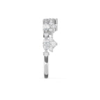 Marquise & Round Diamond Stackable Design Fashion Ring