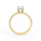 Radiant Cut Lab Grown Diamond Engagement Ring