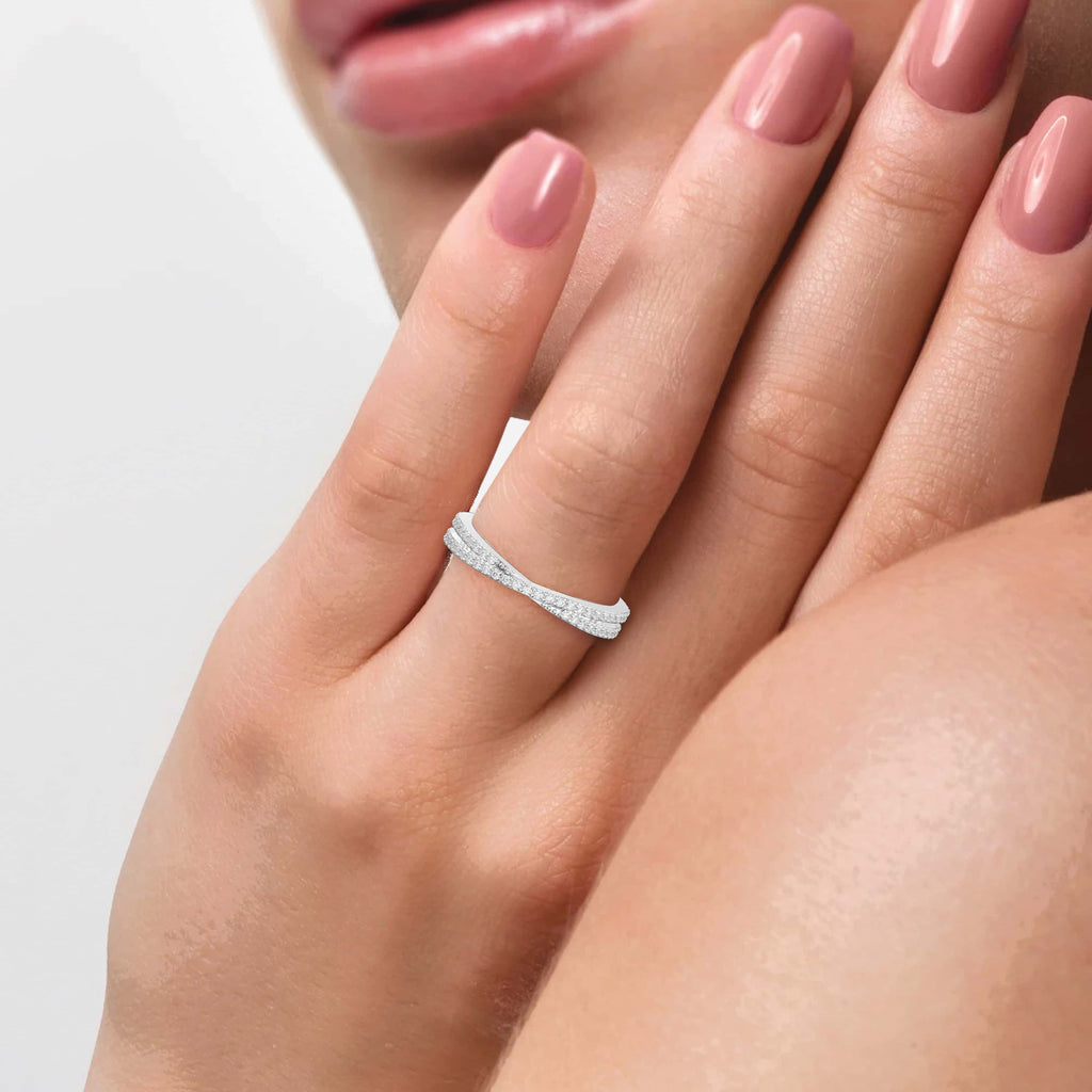 Criss-Cross Design Matching Band