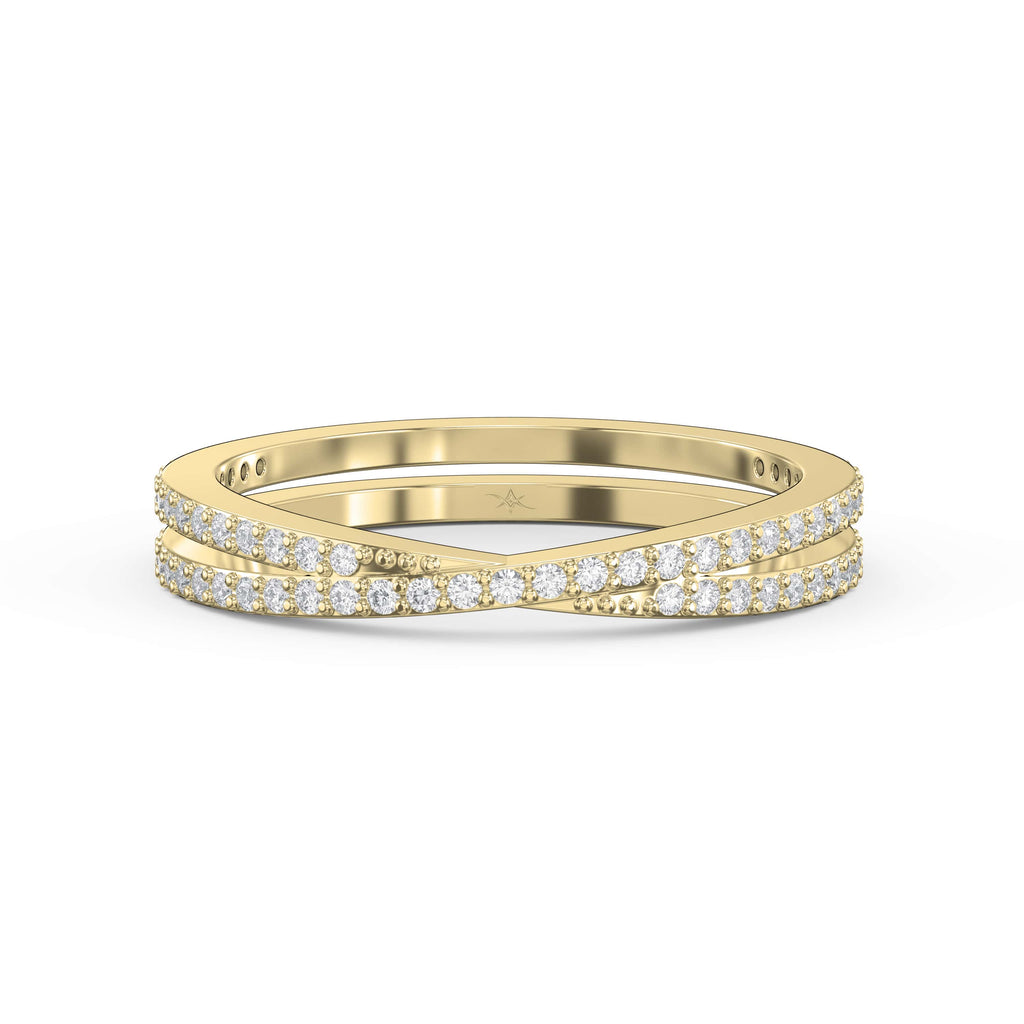 Criss-Cross Design Matching Band
