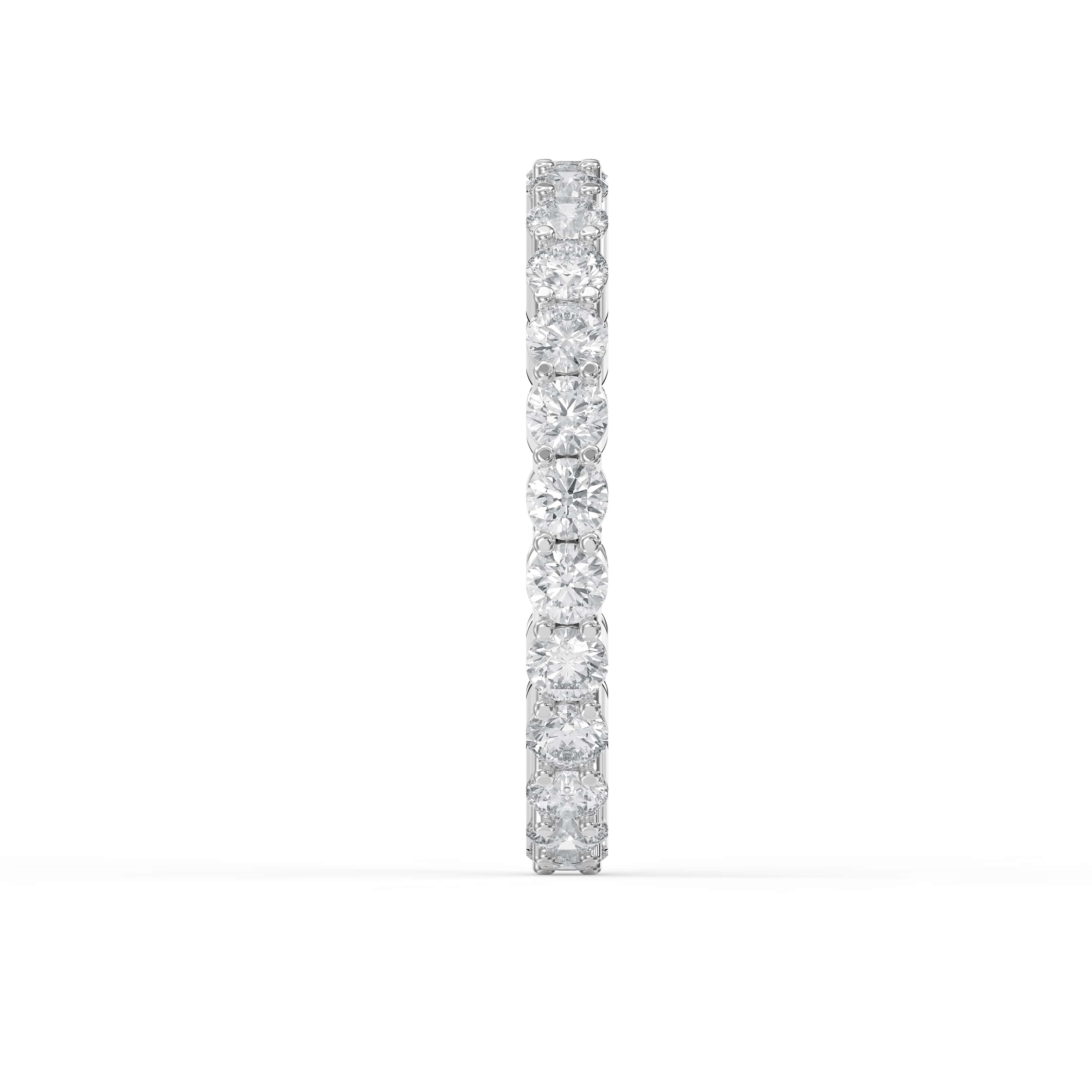 Round Brilliant Cut Diamond Matching Band