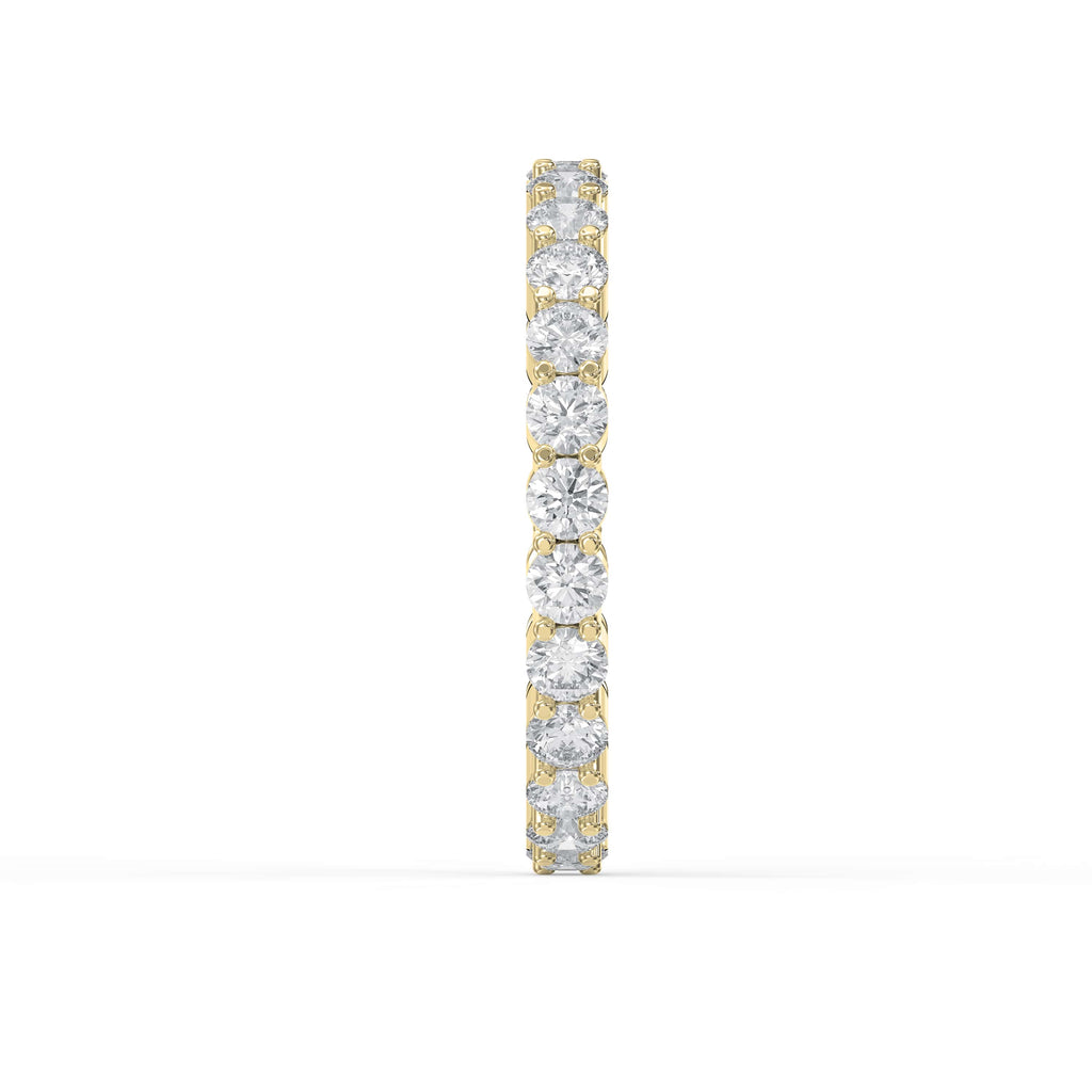 Round Brilliant Cut Diamond Matching Band