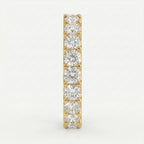 Cushion Cut Diamond Full Eternity Wedding Ring