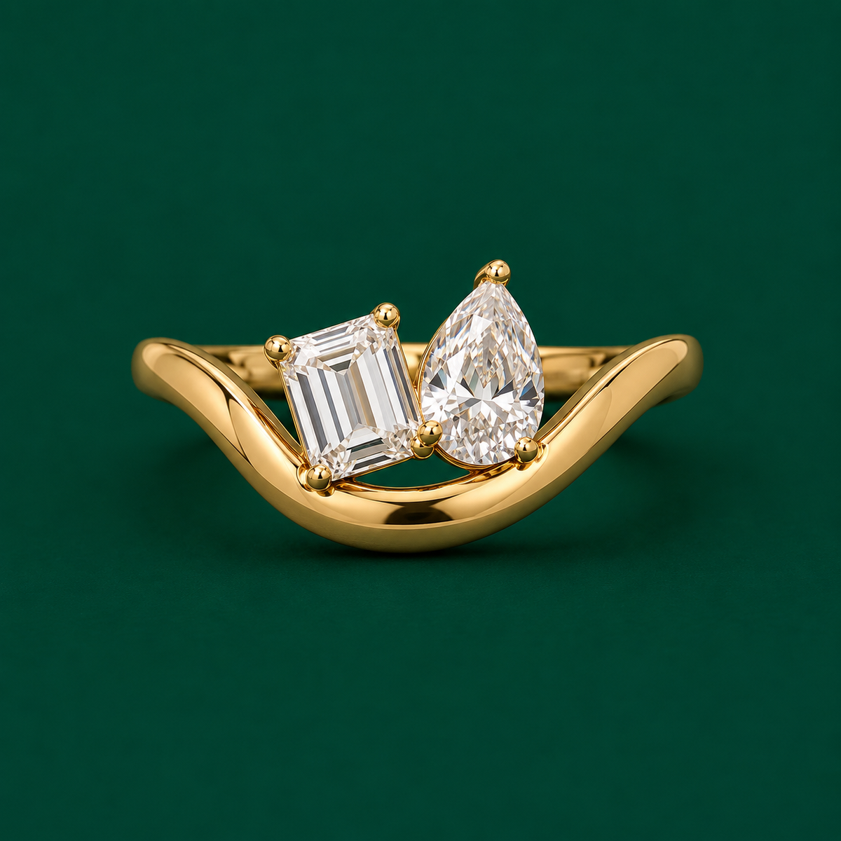 Toi et Moi Ring, view 3