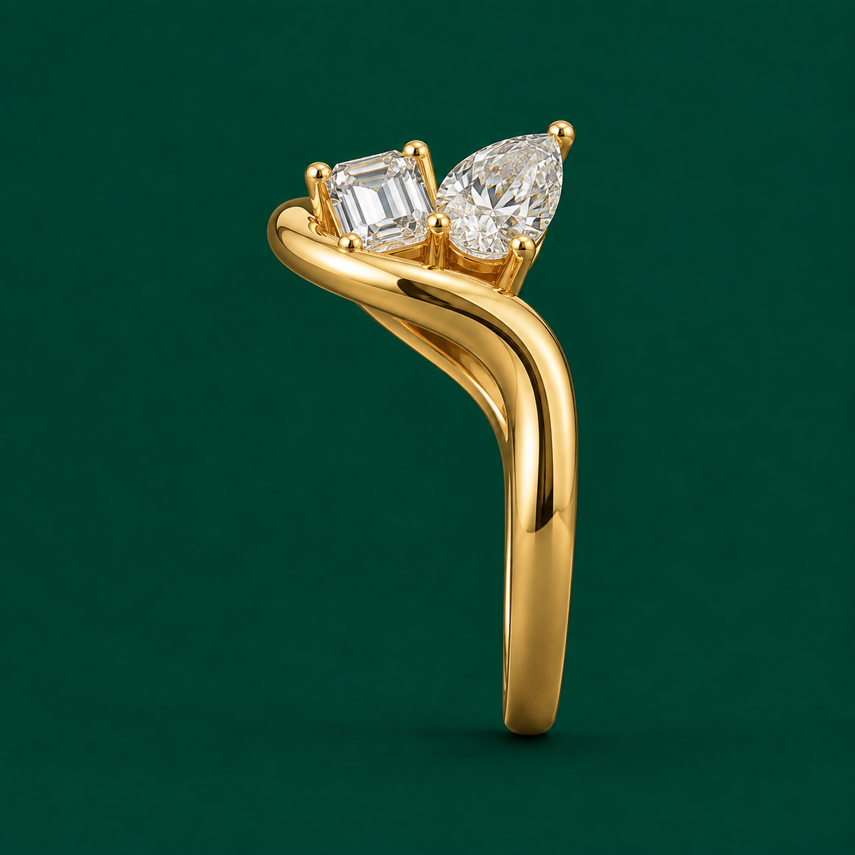 Toi et Moi Ring, view 4