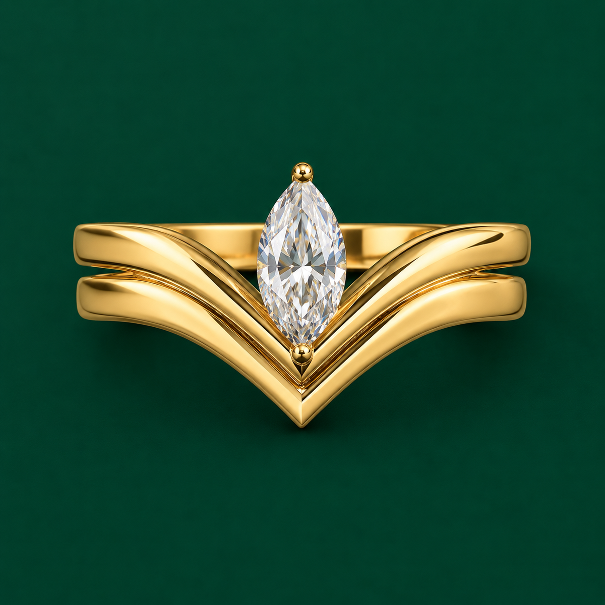 Marquise Nesting Ring