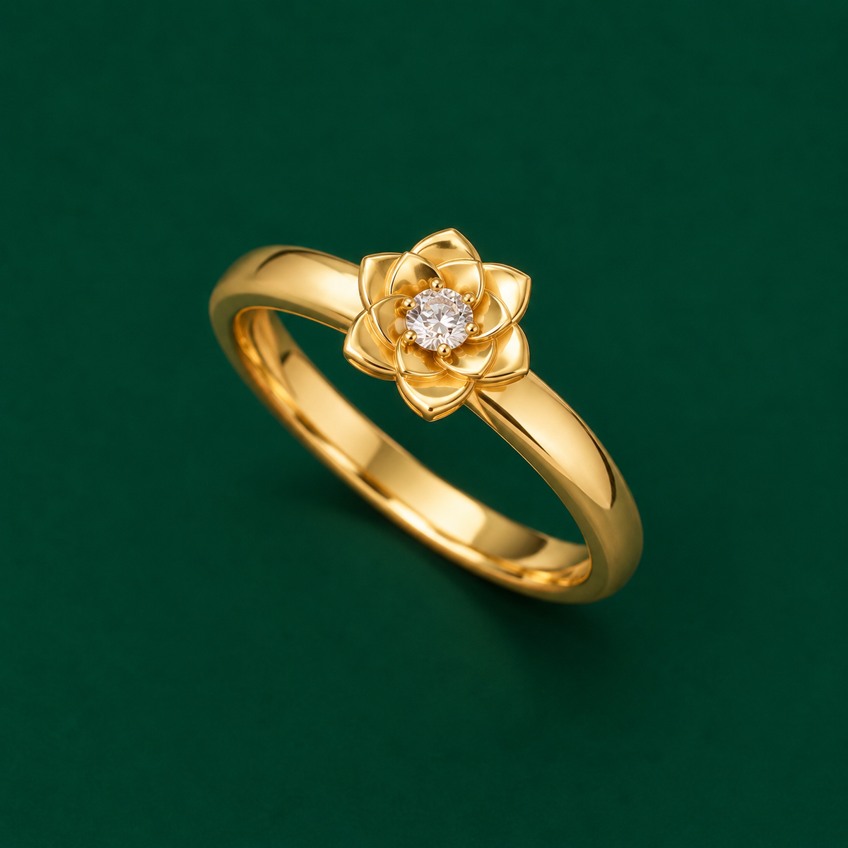 Rose Bud Ring, view 2