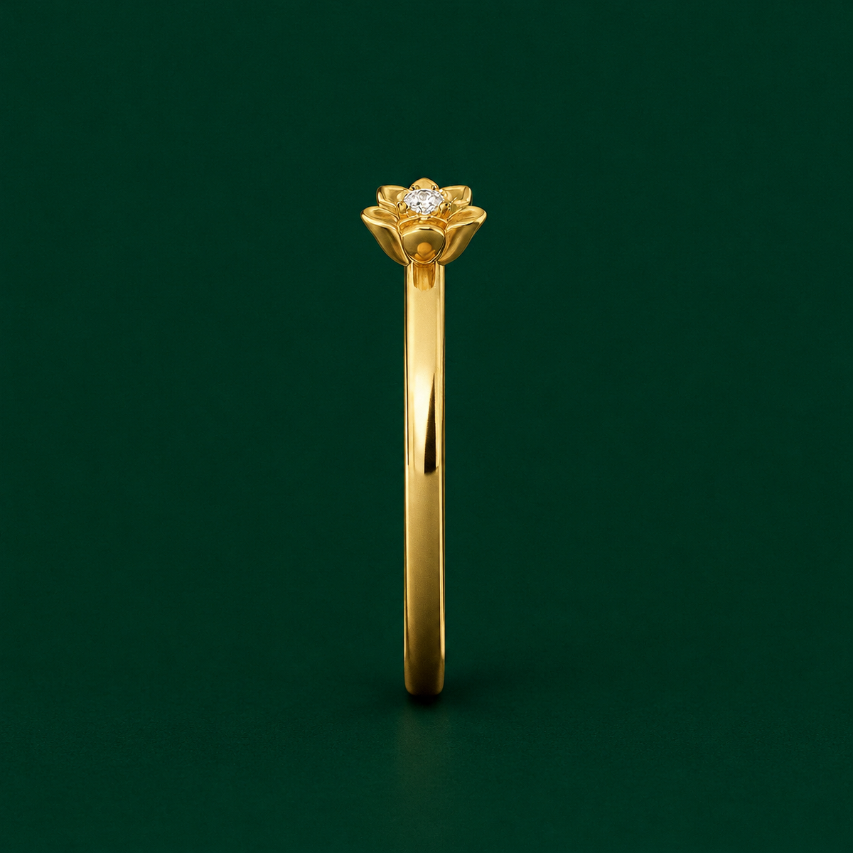 Rose Bud Ring, view 3
