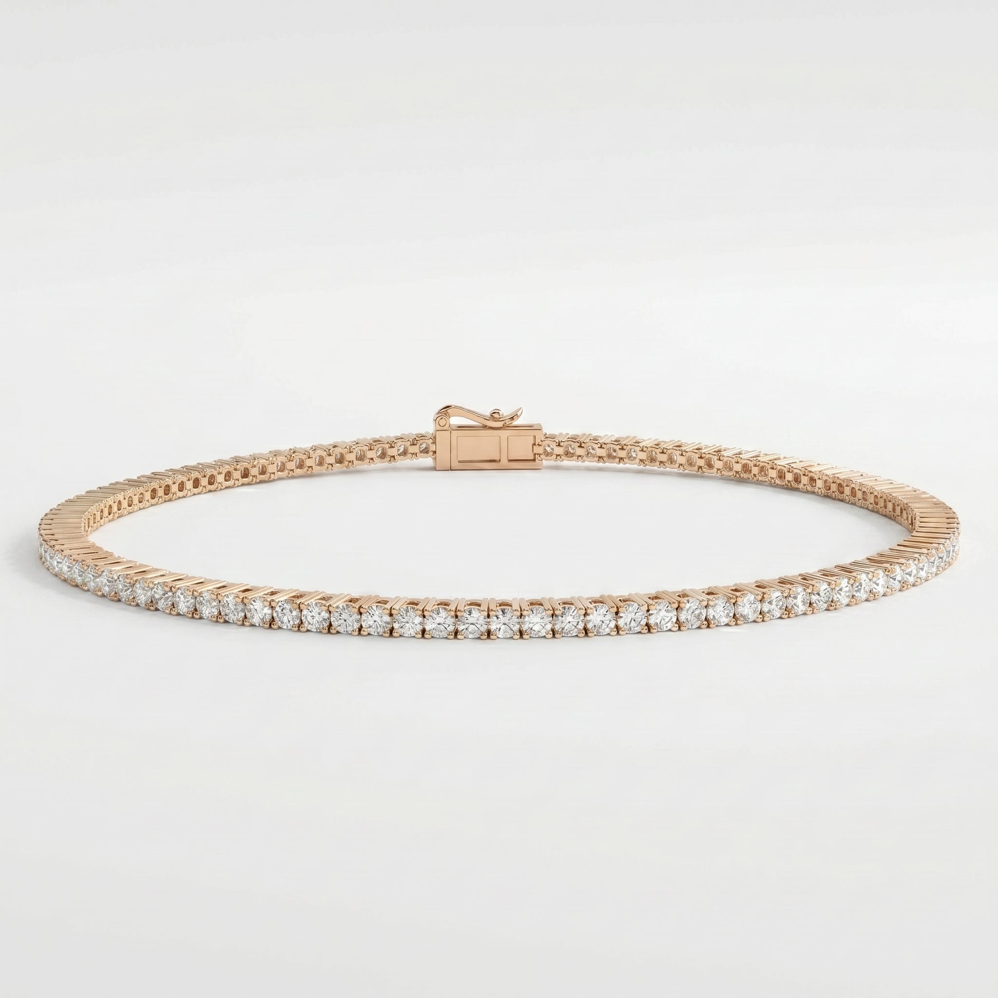 Timeless Round Diamond Tennis Bracelet