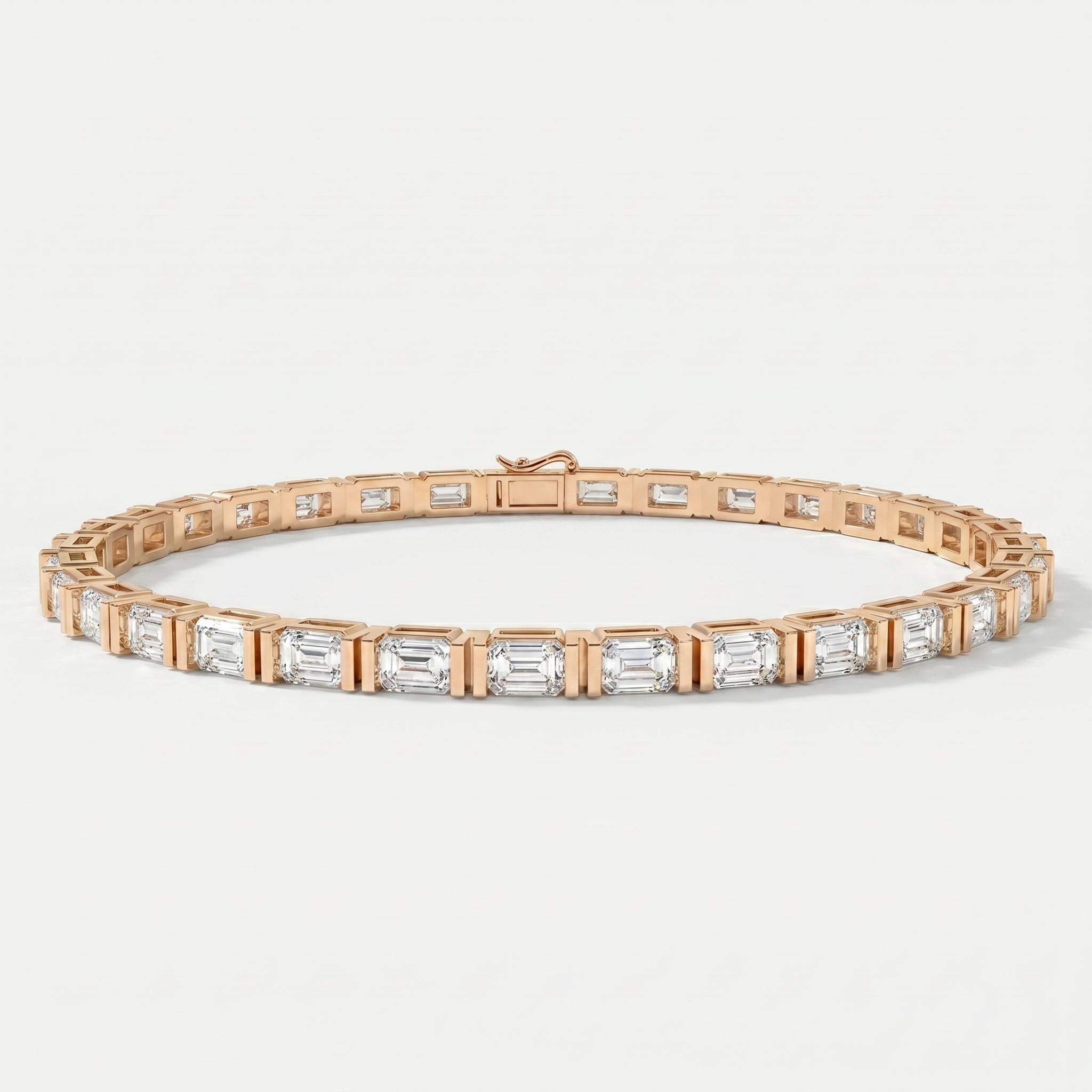 Luxury Emerald Diamond Fashion Bracelet