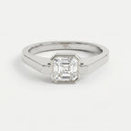 The Aurelia Half-Bezel Ascher Ring