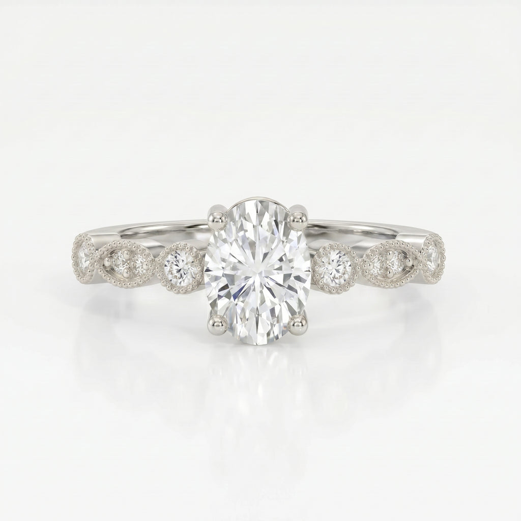 Heritage Lace Oval Ring