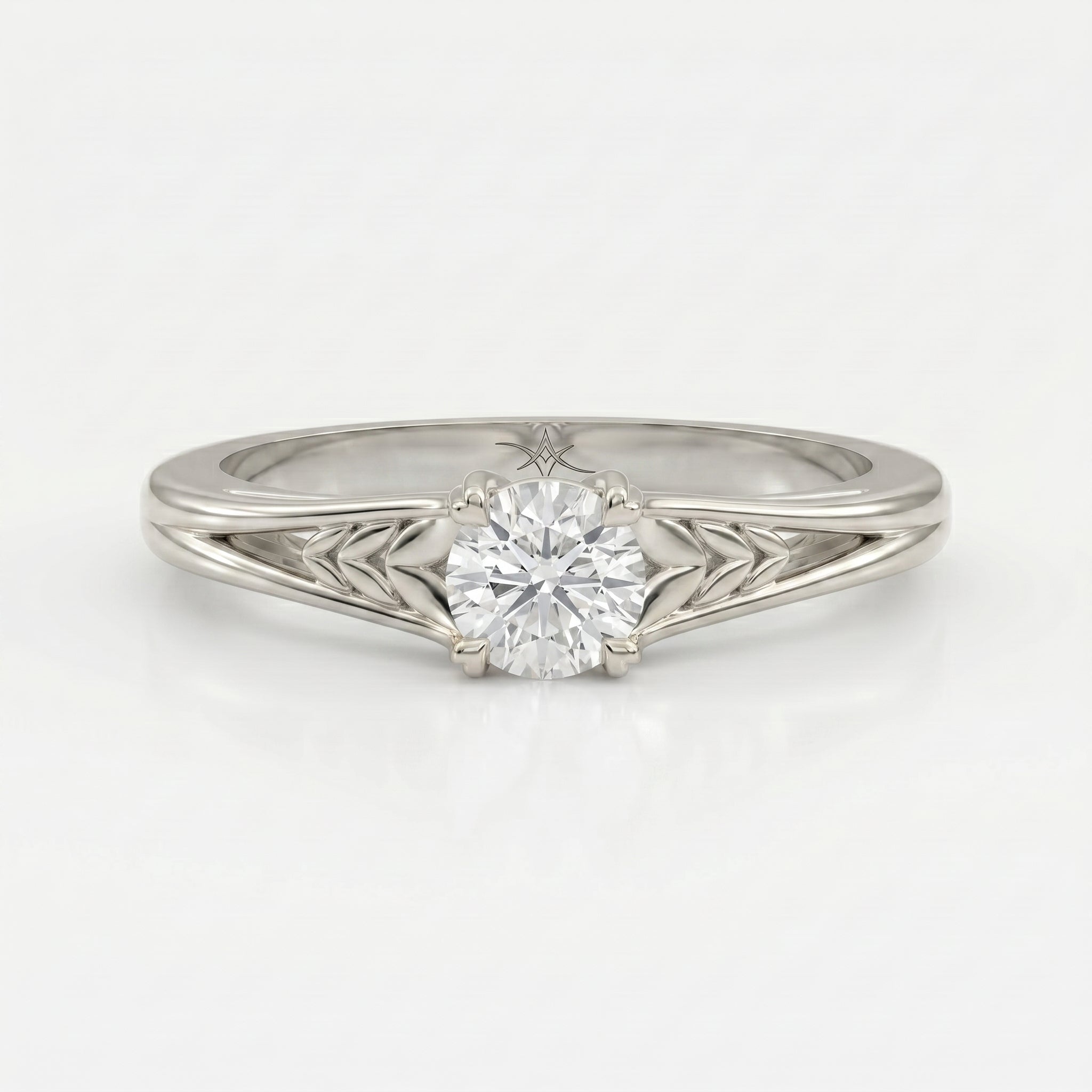 Enchanted Solitaire Design Vintage Ring
