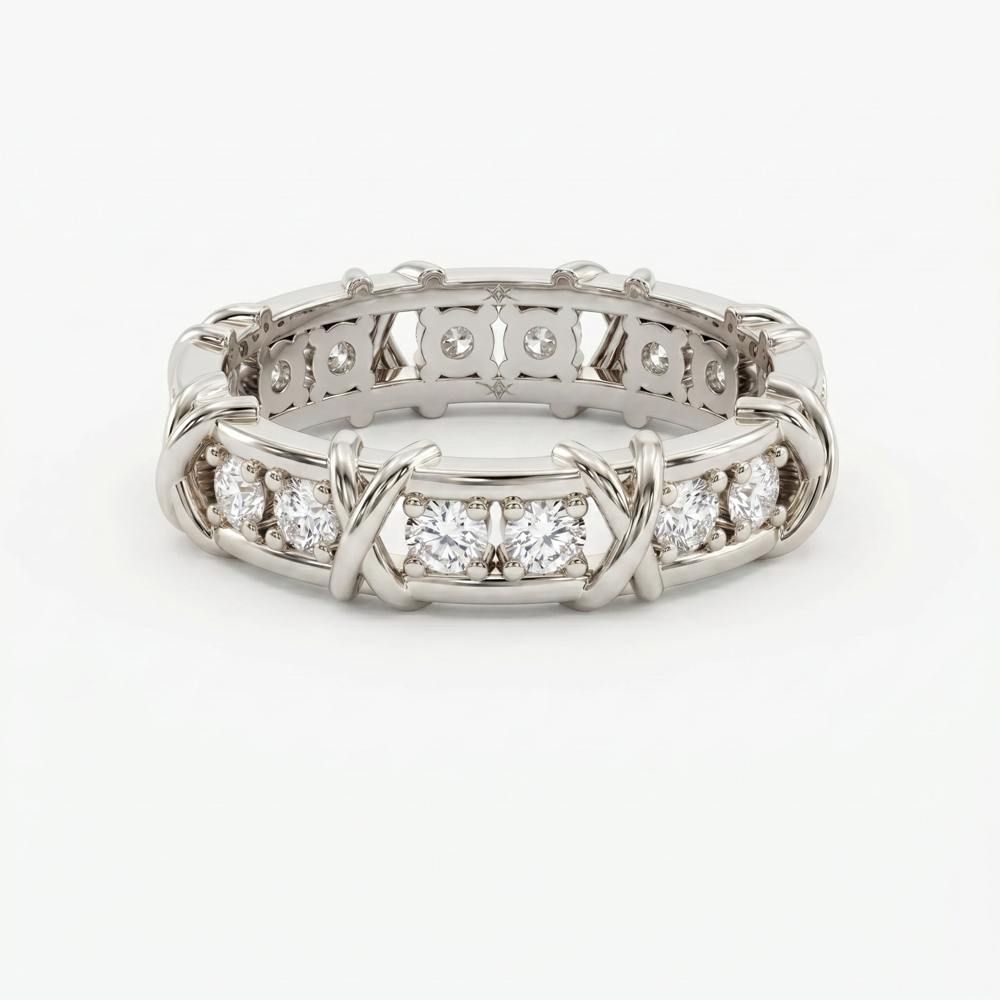 Celtic Trinity Knot Wedding Band