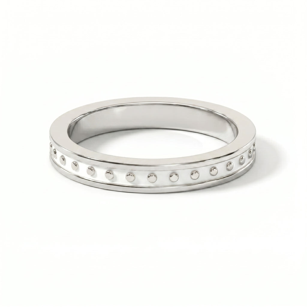 Minimlist Design Wedding Metal Band