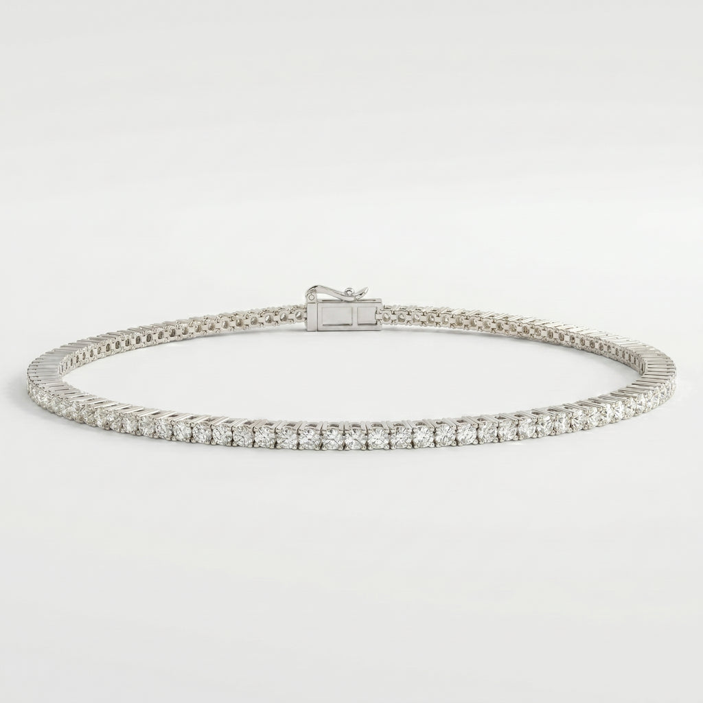 Timeless Round Diamond Tennis Bracelet