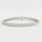 Oval Diamond Tennis Bracelet
