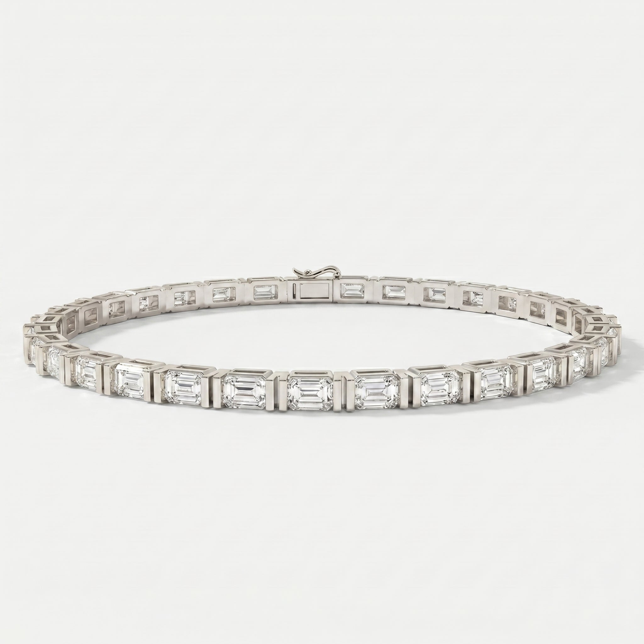 Luxury Emerald Diamond Fashion Bracelet