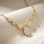 V-Shape Diamond Necklace