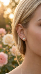Kitestar Diamond Earring Stud
