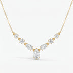 V-Shape Diamond Necklace
