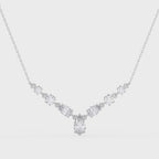 V-Shape Diamond Necklace