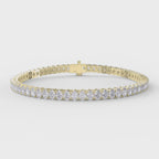 Oval Diamond Tennis Bracelet