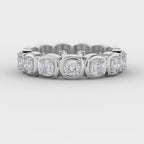Timeless Luxury Eterna Cushion Square Diamond Ring