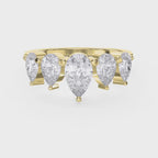 Eternal Glow Pear Cut Diamond Ring