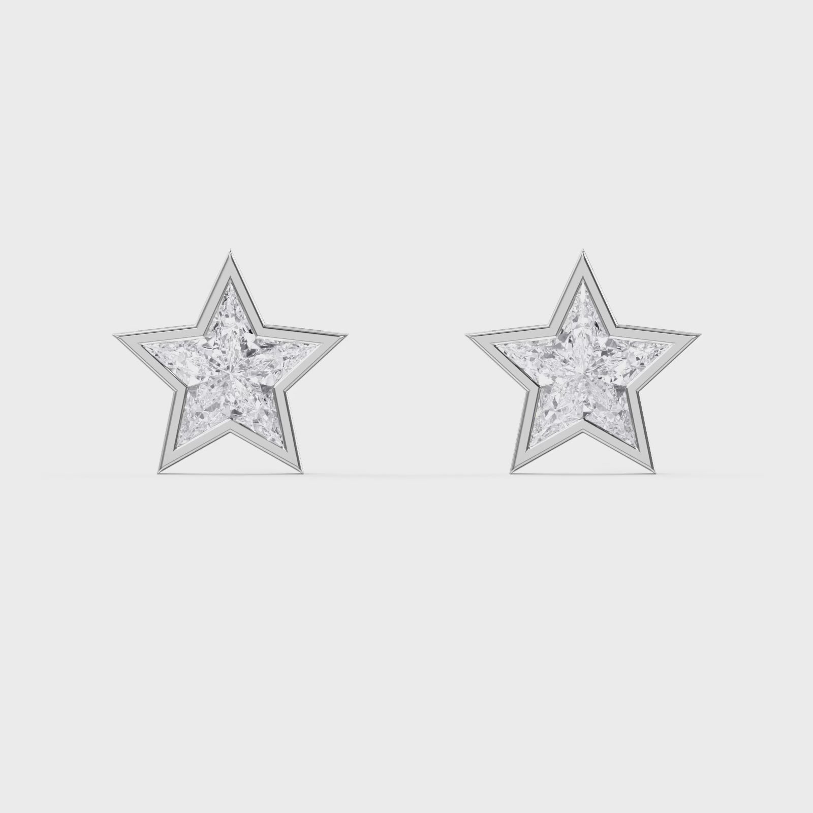 Kitestar Diamond Earring Stud