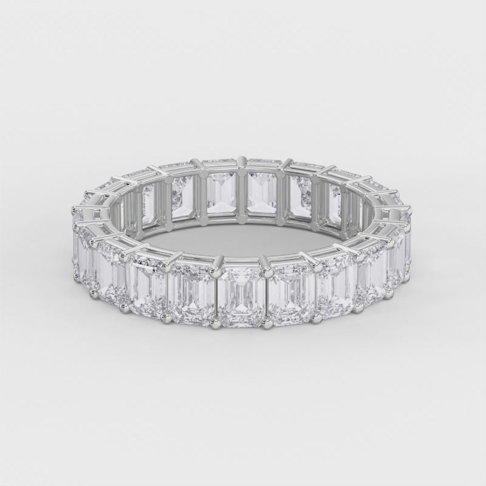 Timeless Luxury Emerald Shape Diamond Ring