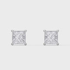 Princess Diamond Earring Stud