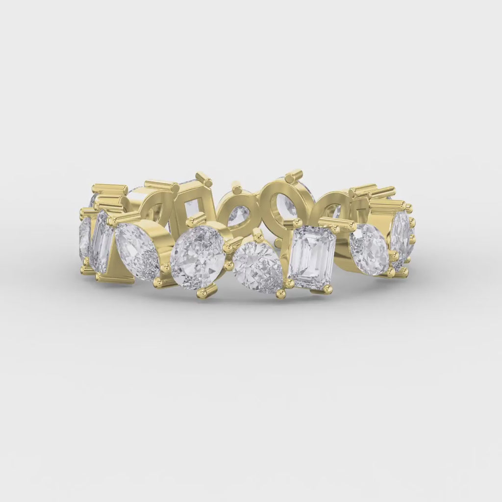 Signature Mixed Cut Diamond Ring