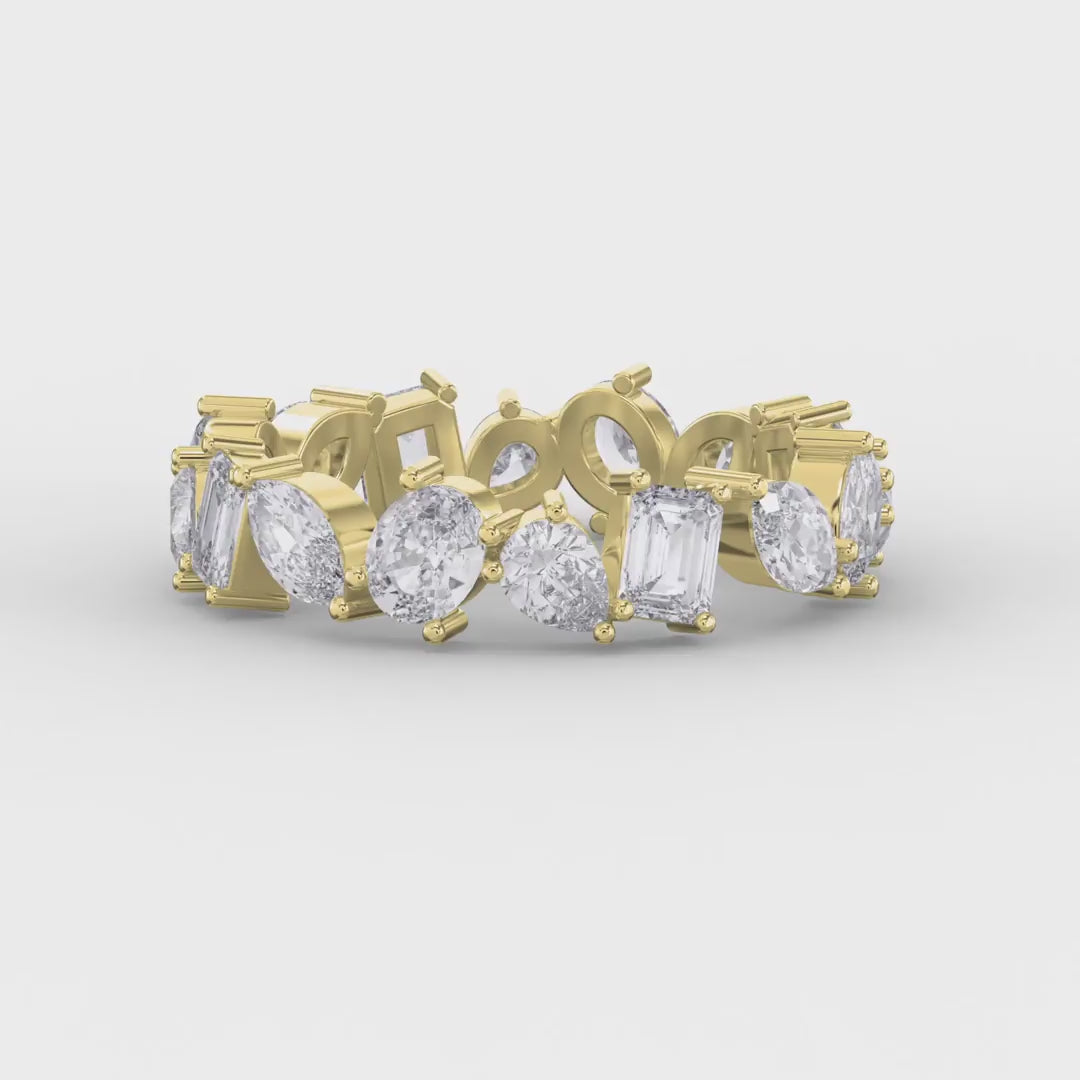 Signature Mixed Cut Diamond Ring