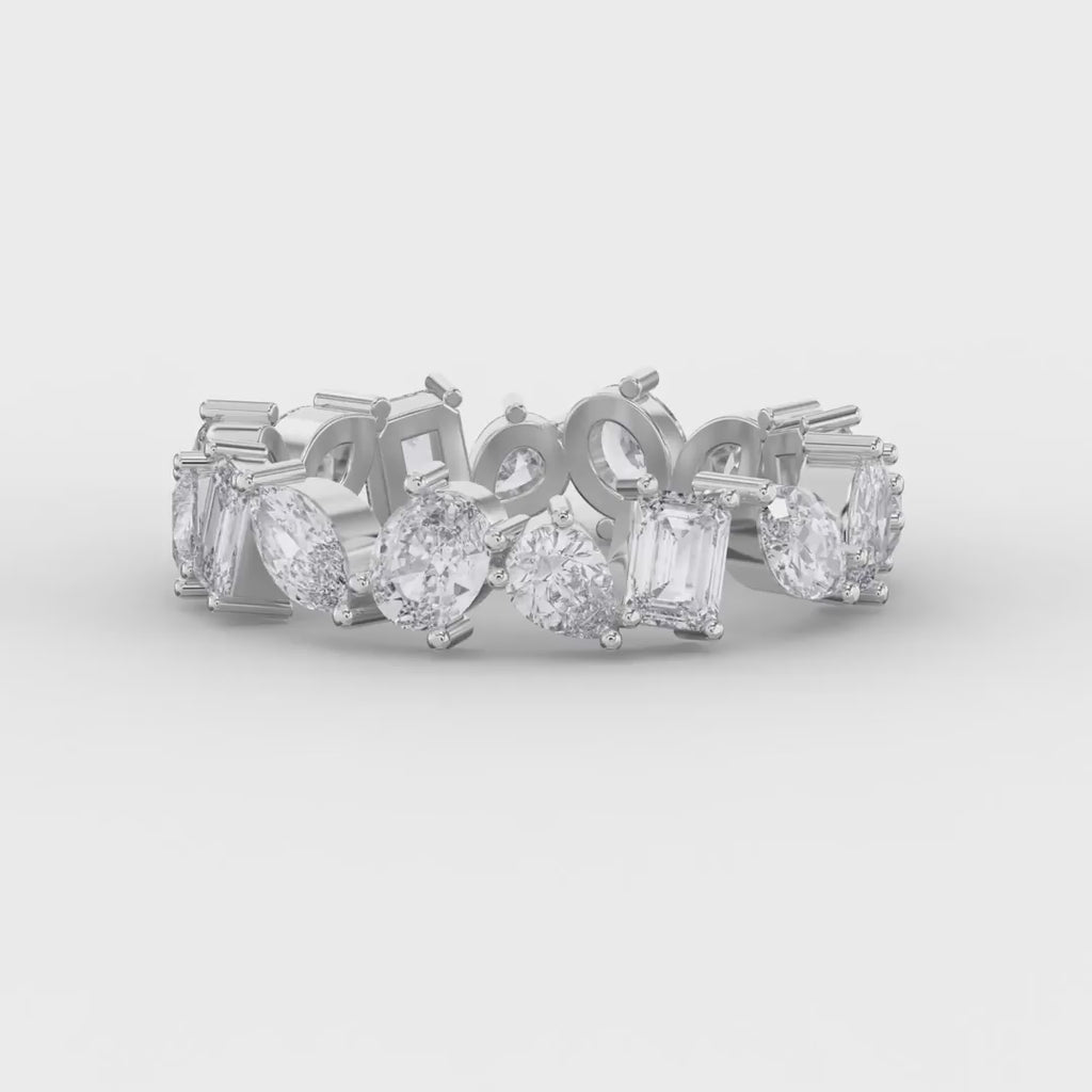 Signature Mixed Cut Diamond Ring