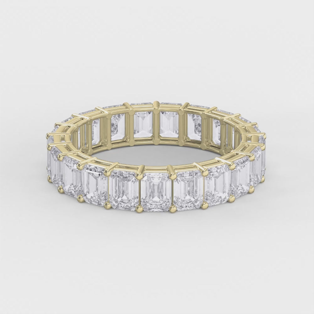 Timeless Luxury Emerald Shape Diamond Ring