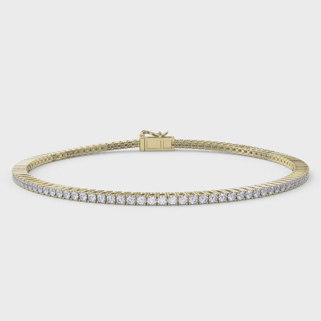 Timeless Round Diamond Tennis Bracelet