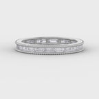 Migraine Detailing Alternating Baguette Cut Ring